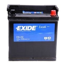 Exide Excell 45Ah/330A -/+