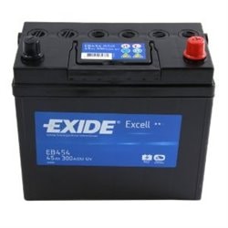 Exide Excell 45Ah/300A -/+