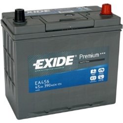 Exide Premium 45Ah/390A -/+