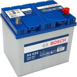 Bosch S4 (Aasia tüüp) 60Ah/540A -/+
