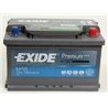Exide Premium 72Ah/720A -/+