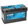 Exide Start EFB (ECM) 75Ah/730A -/+