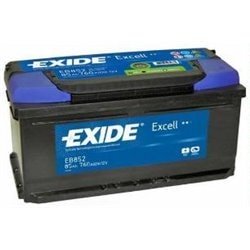 Exide Excell 85Ah/760A -/+