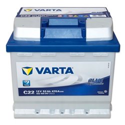 Varta Blue Dynamic 52Ah/470A -/+