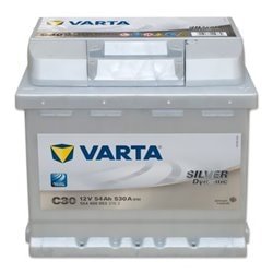 Varta Silver 54Ah/530A -/+