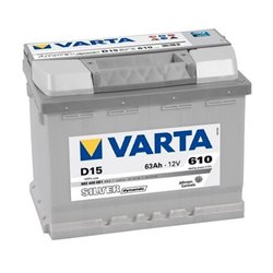 Varta Silver 63Ah/610A -/+