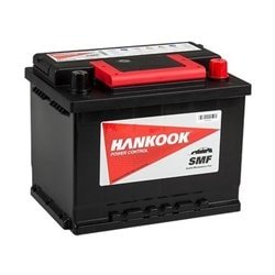 Hankook battery 54Ah/480A  -/+