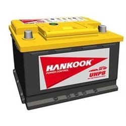 Hankook battery 68Ah/600A  -/+