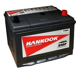 Hankook battery 70Ah/540A  -/+