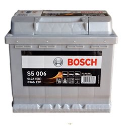 Bosch S5 63Ah/610A +/-