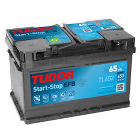 Tudor Start EFB 65Ah/650A 278X175X175 -/+ 