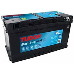 Tudor Start AGM 95Ah/850A 353X175X190 -/+ 