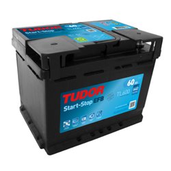 Tudor Start EFB 60Ah/640A 242X175X190 -/+ 