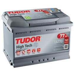 Tudor Premium 77Ah/760A 278X175X190 -/+  